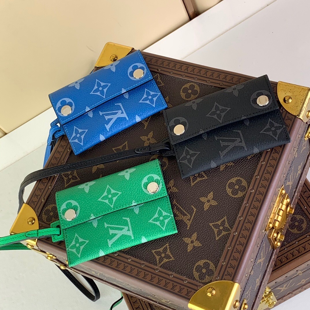 LV Card Holder Necklace all colors