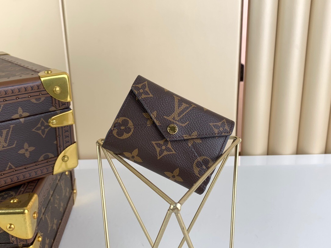 LV Victorine Wallet in monogram coated canvas