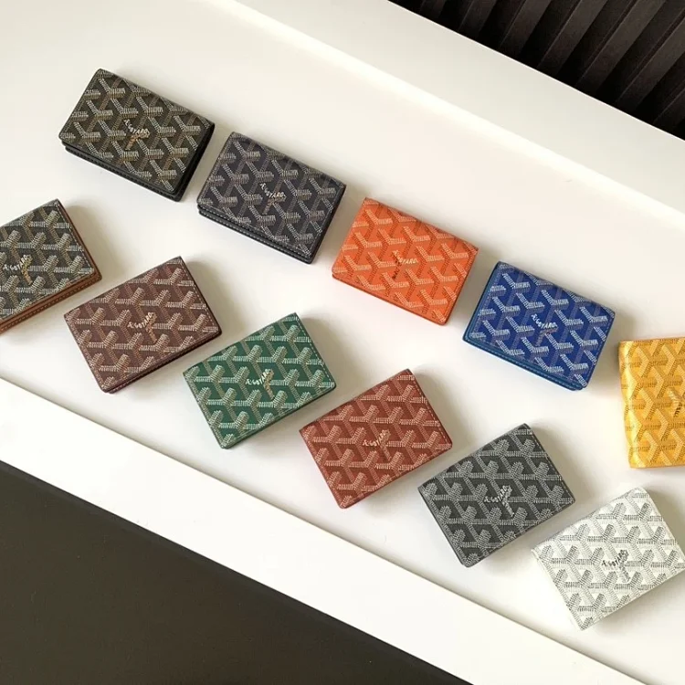 Goyard Saint-Pierre card wallet all colors