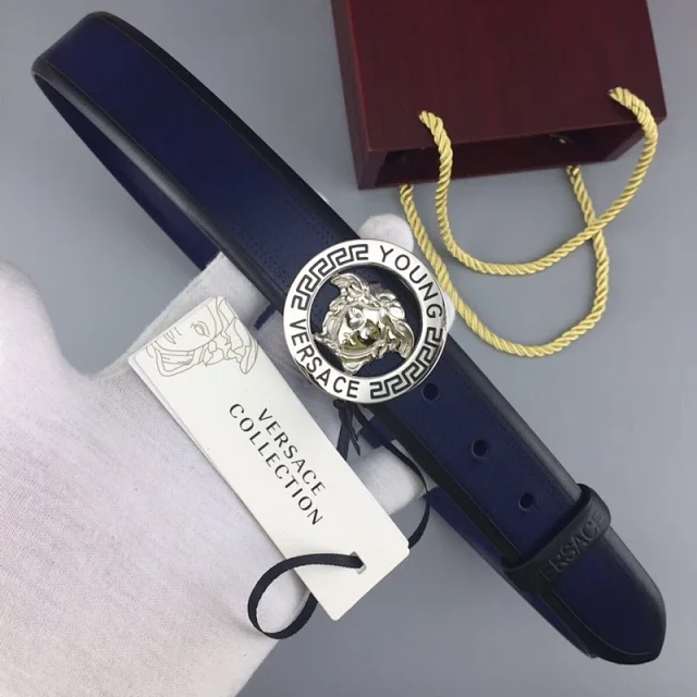 Versace belt with a Medusa head buckle
