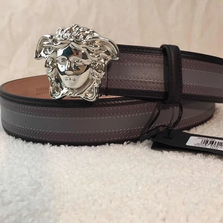 Versace La Medusa leather belt