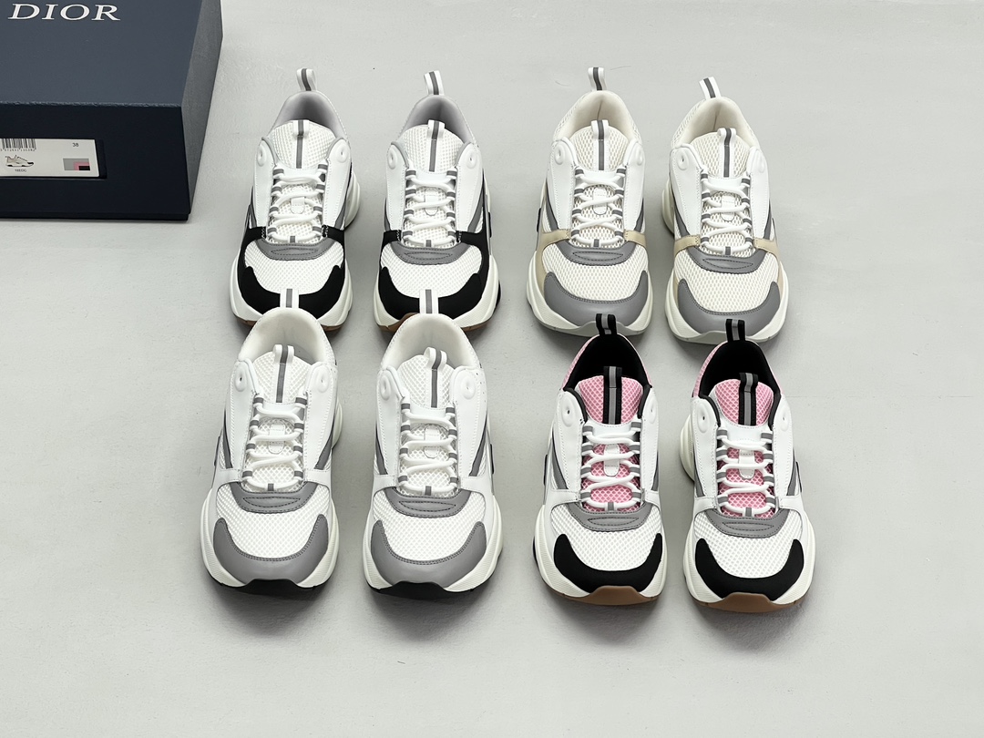 Dior B22 White Black Men's sneaker