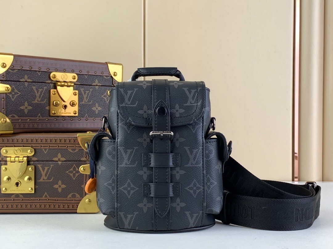 LV Nano Christopher Monogram Eclipse backpack