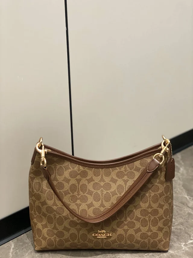 Coach Laurel Shoulder Bag in Signature Canvas