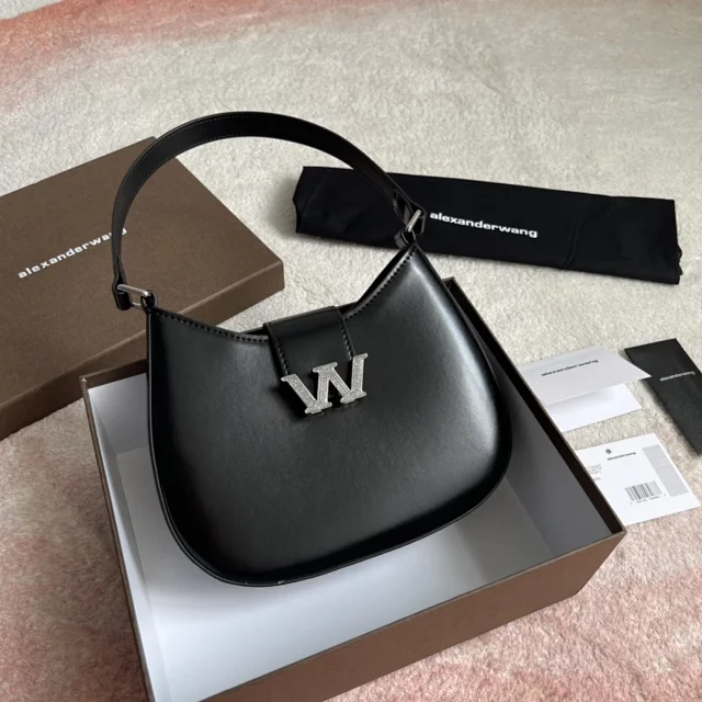Alexander Wang W Legacy small hobo shoulder bag in black