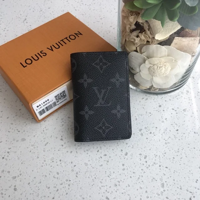 LV Pocket Organizer in Monogram Eclipse canvas all models