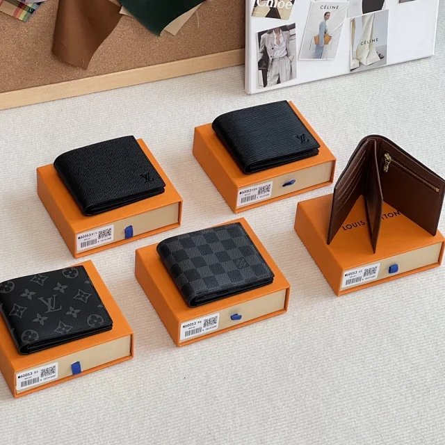 LV men's wallets including the Multiple Wallet