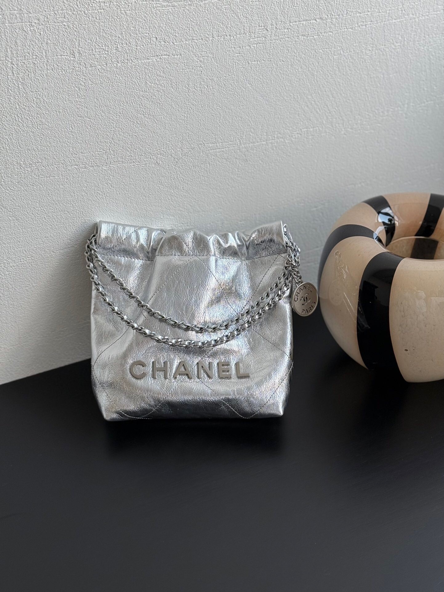 Chanel 22 handbag, a slouchy and casual  sling bag