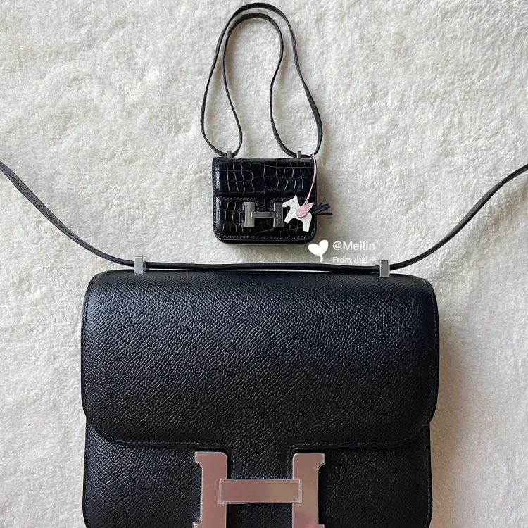 Hermès Constance bag black