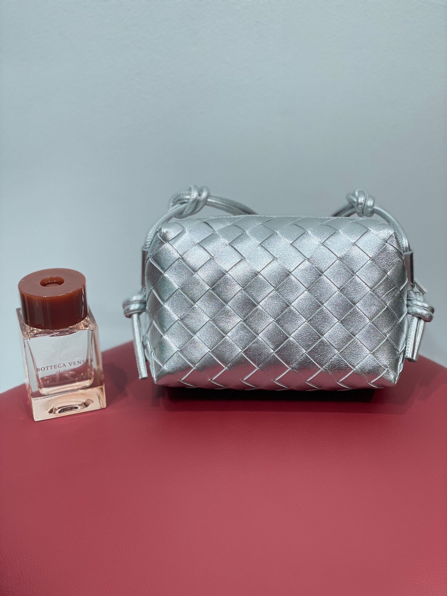 Bottega Veneta Mini Intrecciato leather cross-body bag