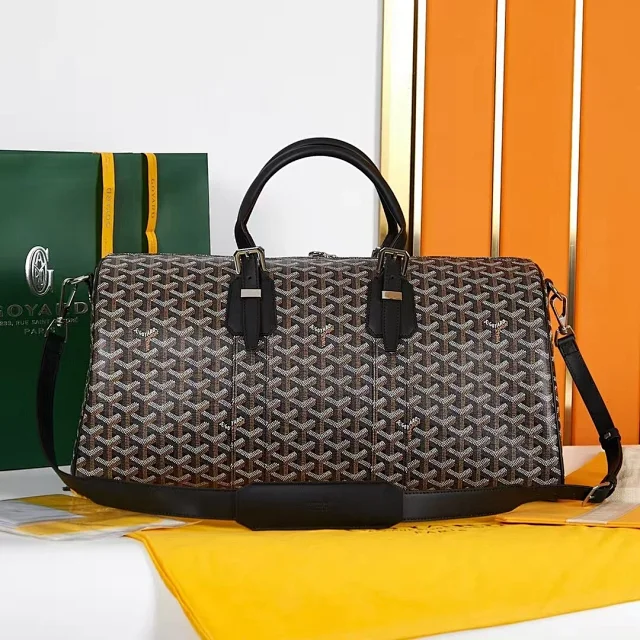 Goyard Boston bag a duffel-style travel bag