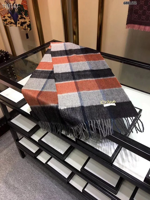 Chloe plaid scarf