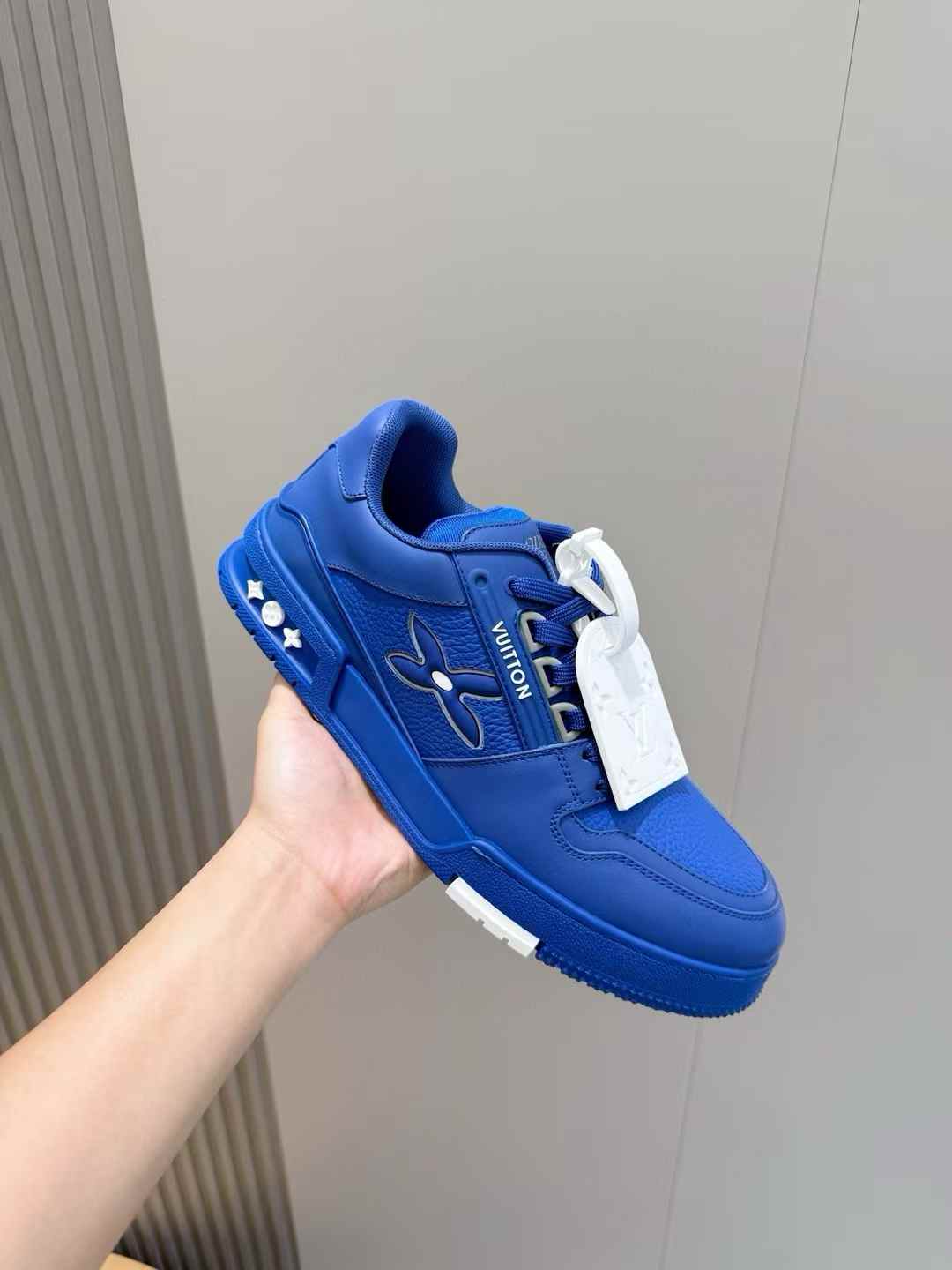 LV Trainer sneakers in blue