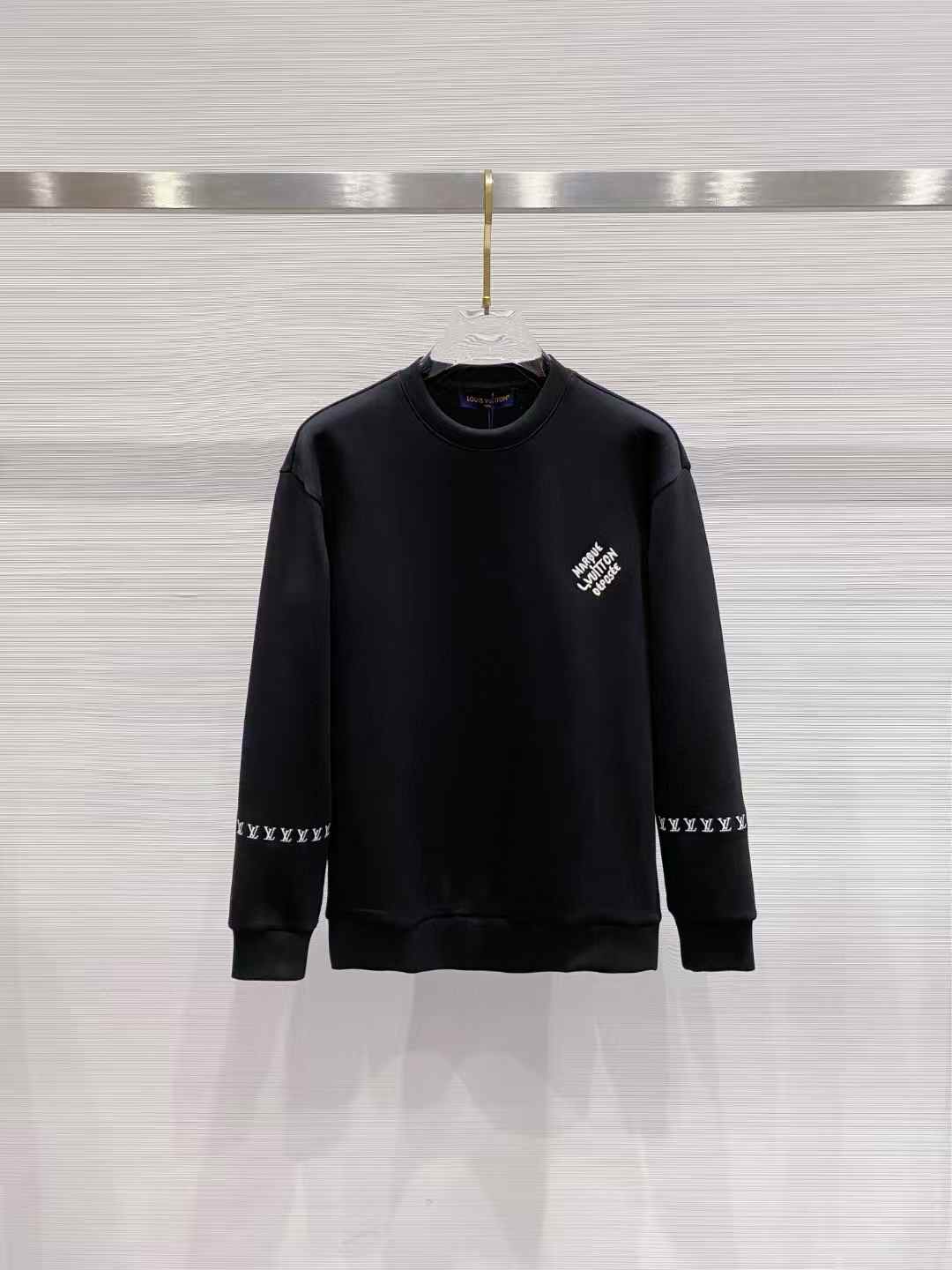 LV men's sweatshirt with a letter design
