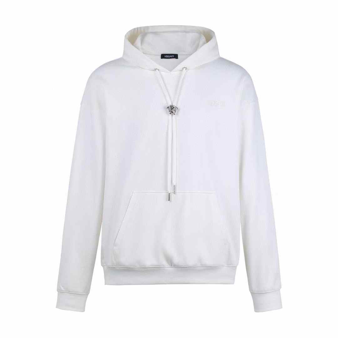 Versace La Medusa hoodie in white