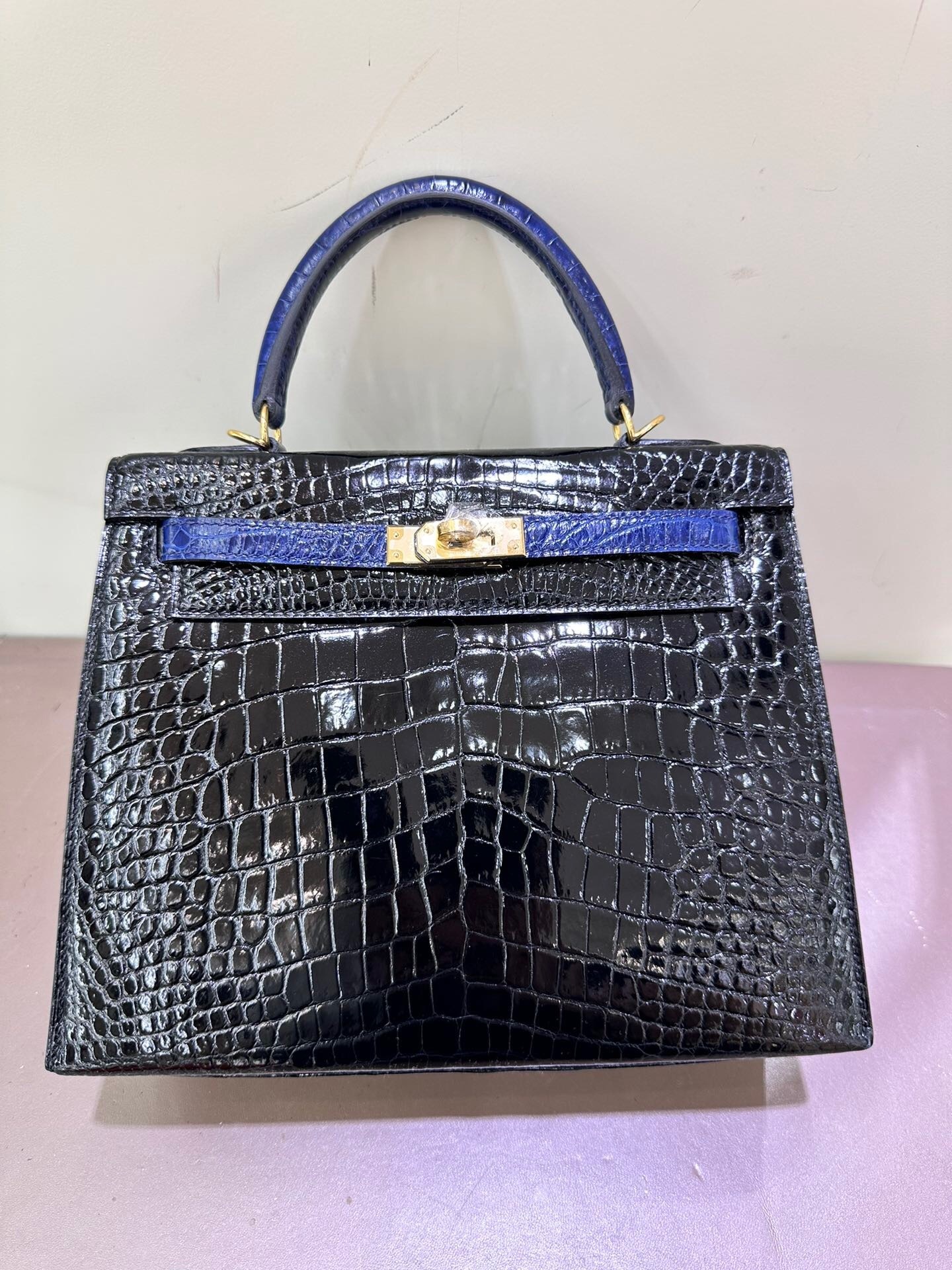 Hermes Kelly 25 handbag with top handle