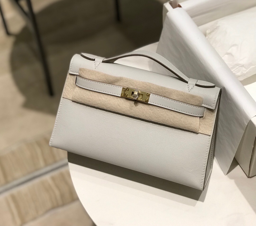 Hermes Kelly Pochette clutch style bag