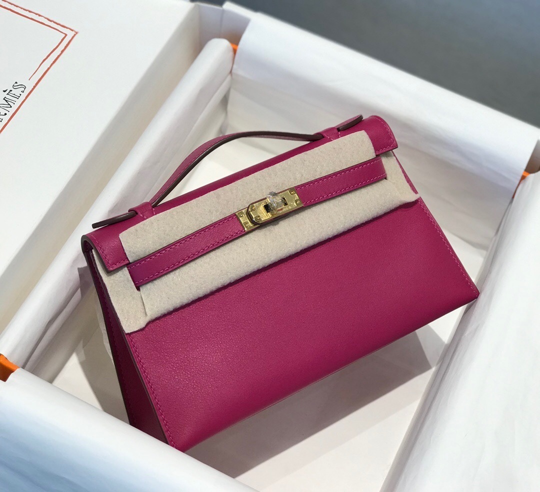 Hermes Kelly Pochette clutch bag