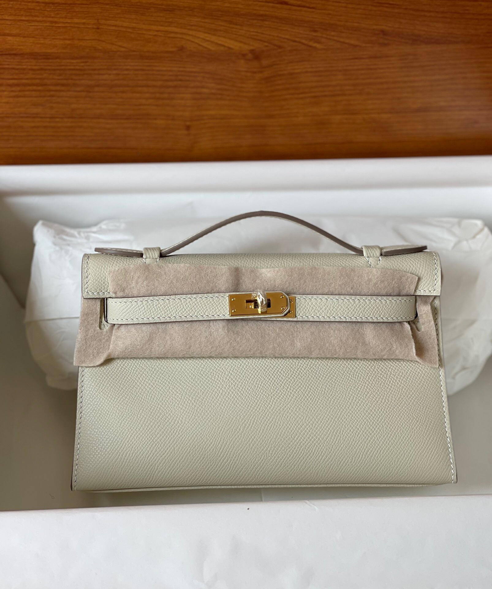 Hermes Kelly Pochette clutch bag
