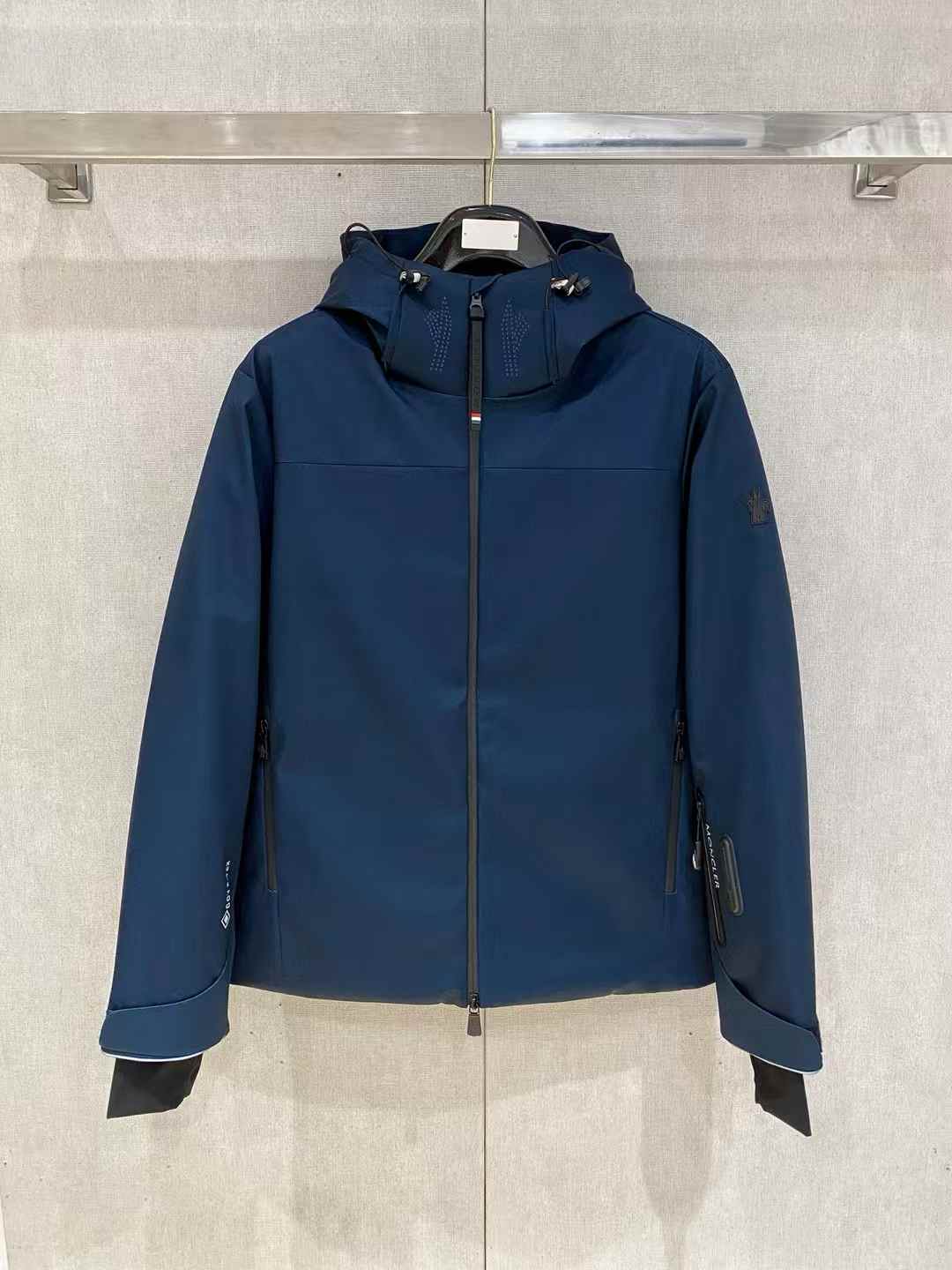 moncler Dainese Avera Dermizax EV Core Ready Ski Jacket in Night Blue