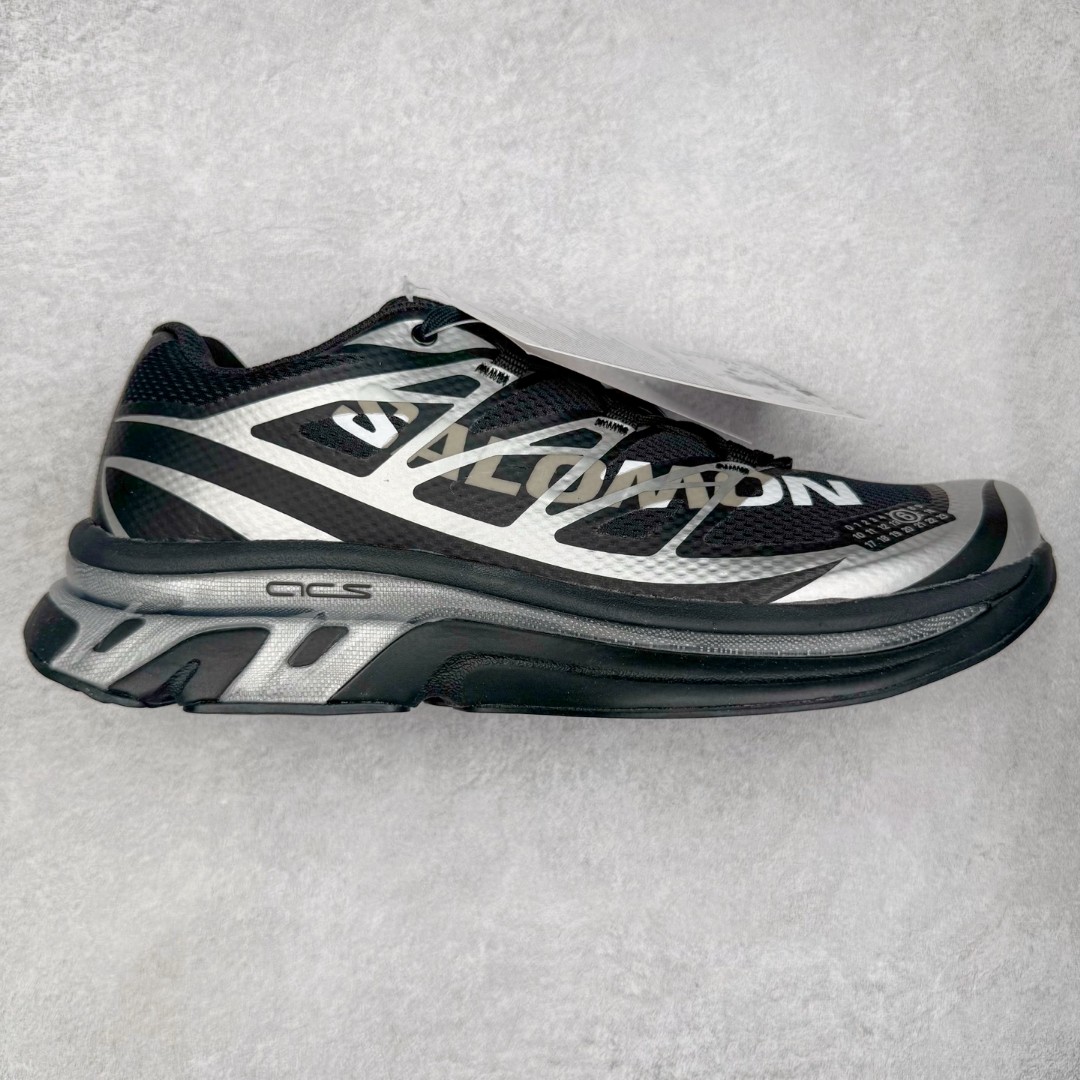 Salomon XT-MM6 MM6 Maison Margiela sneakers in a black and silver colorway