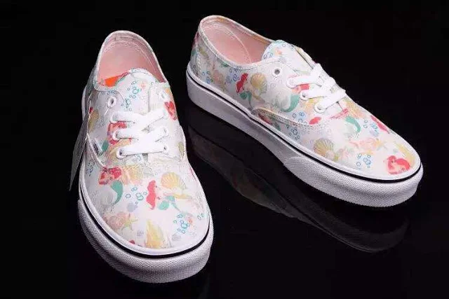 Vans Authentic Disney The Little Mermaid Ariel sneakers