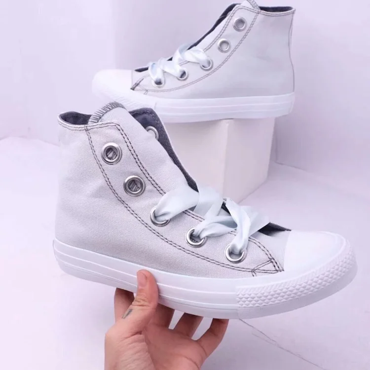 Converse Chuck Taylor All Star Big Eyelets women's sneaker with wide laces