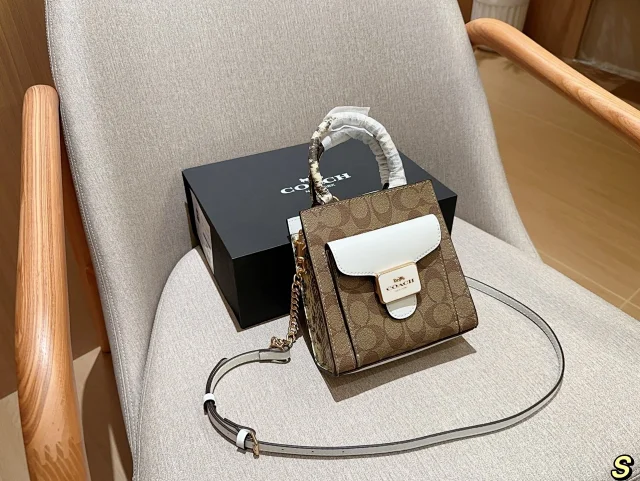 Coach Mini Pepper Crossbody in Signature Canvas