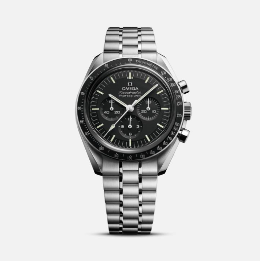 OMG0873 - SpeedMaster MoonWatch Pro SS/SS Blk OMF ST-19 $378