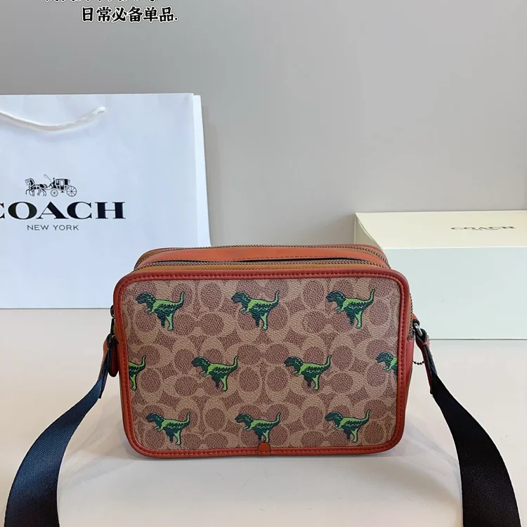 Coach Charter Crossbody 24 in Signature Canvas with Rexy print bag
