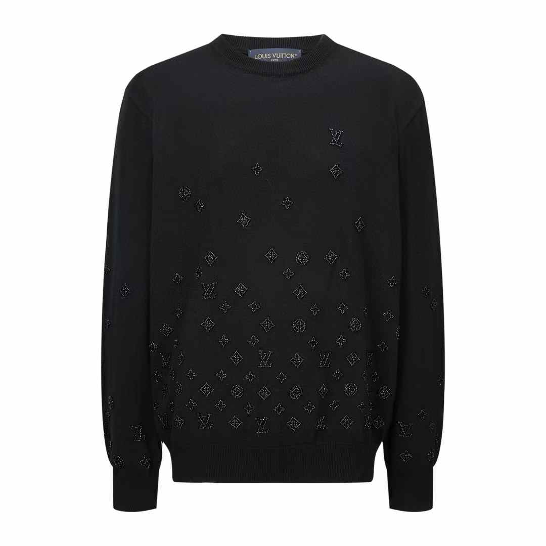 LV Monogram Gradient Cotton Crewneck sweater