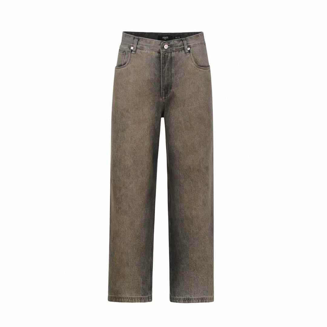 Fendi Marble Over Dye denim pants