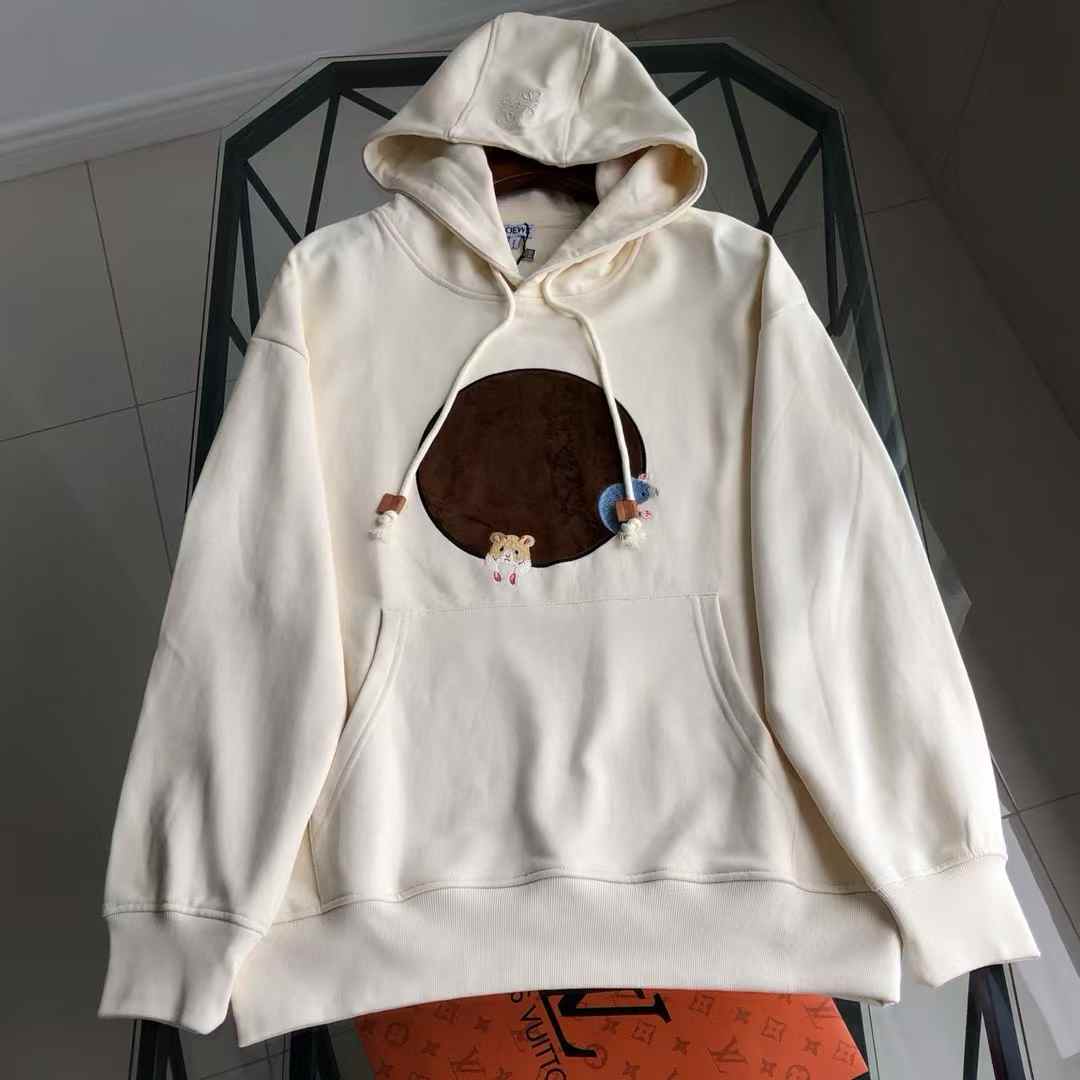 Loewe Relaxed fit hoodie in cotton