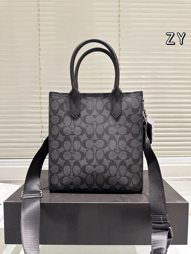 Coach Gotham Tall Tote 24 in Signature Canvas