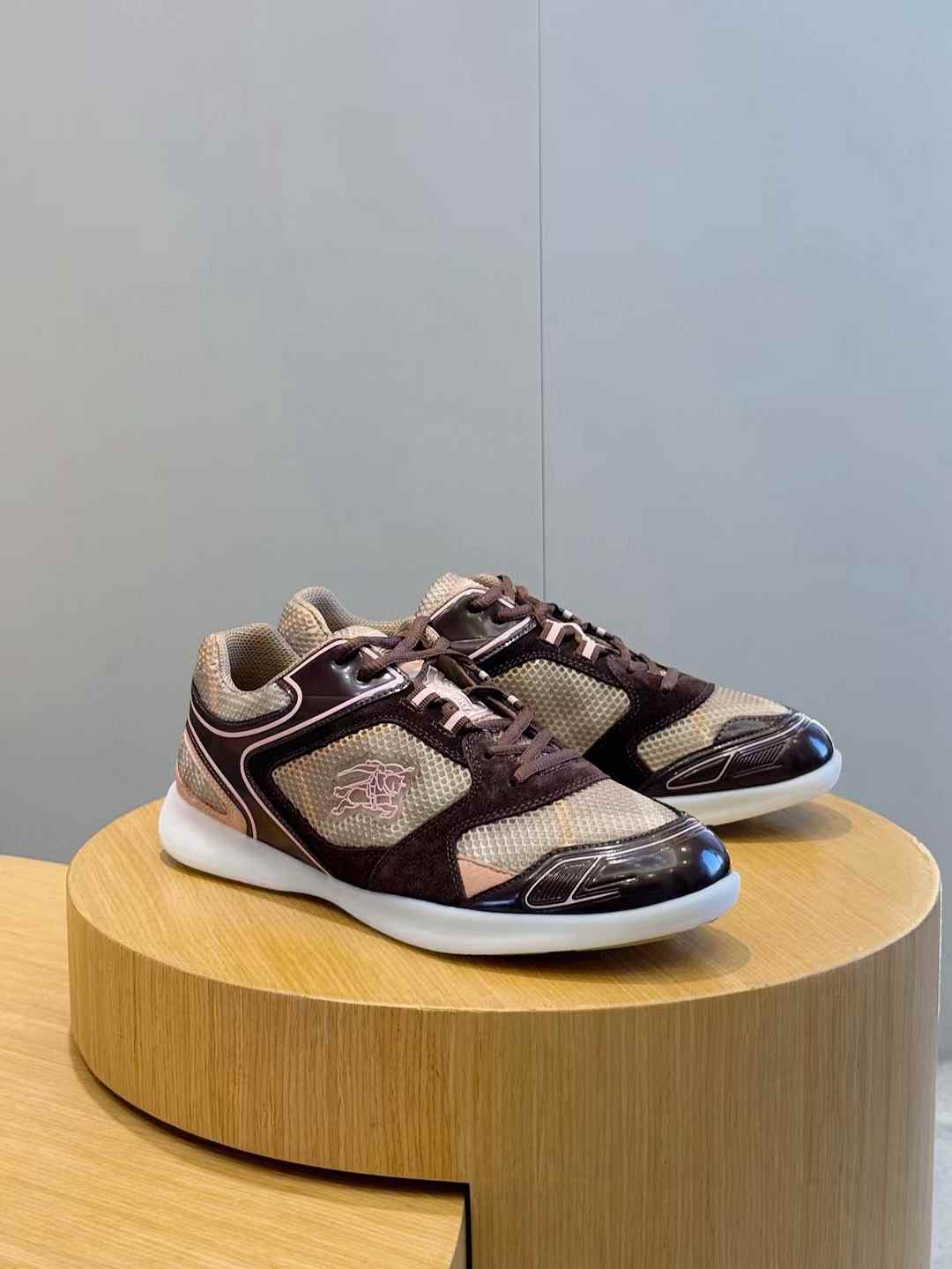 Burberry Check Matrix Sport Sneakers