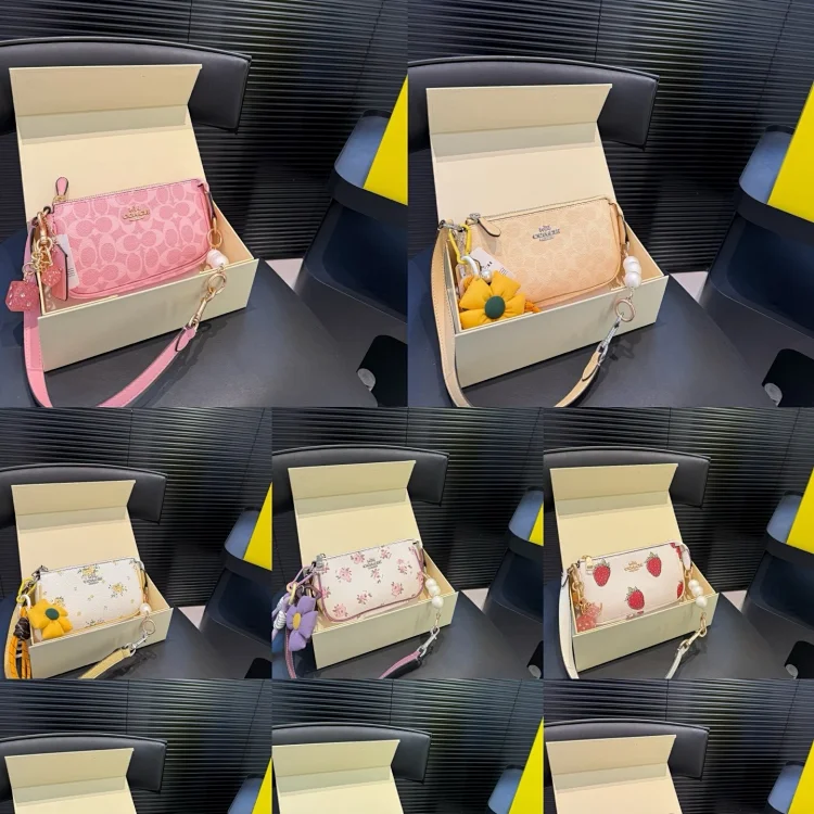 Coach Nolita 19 with Strawberry Print handbag all colors