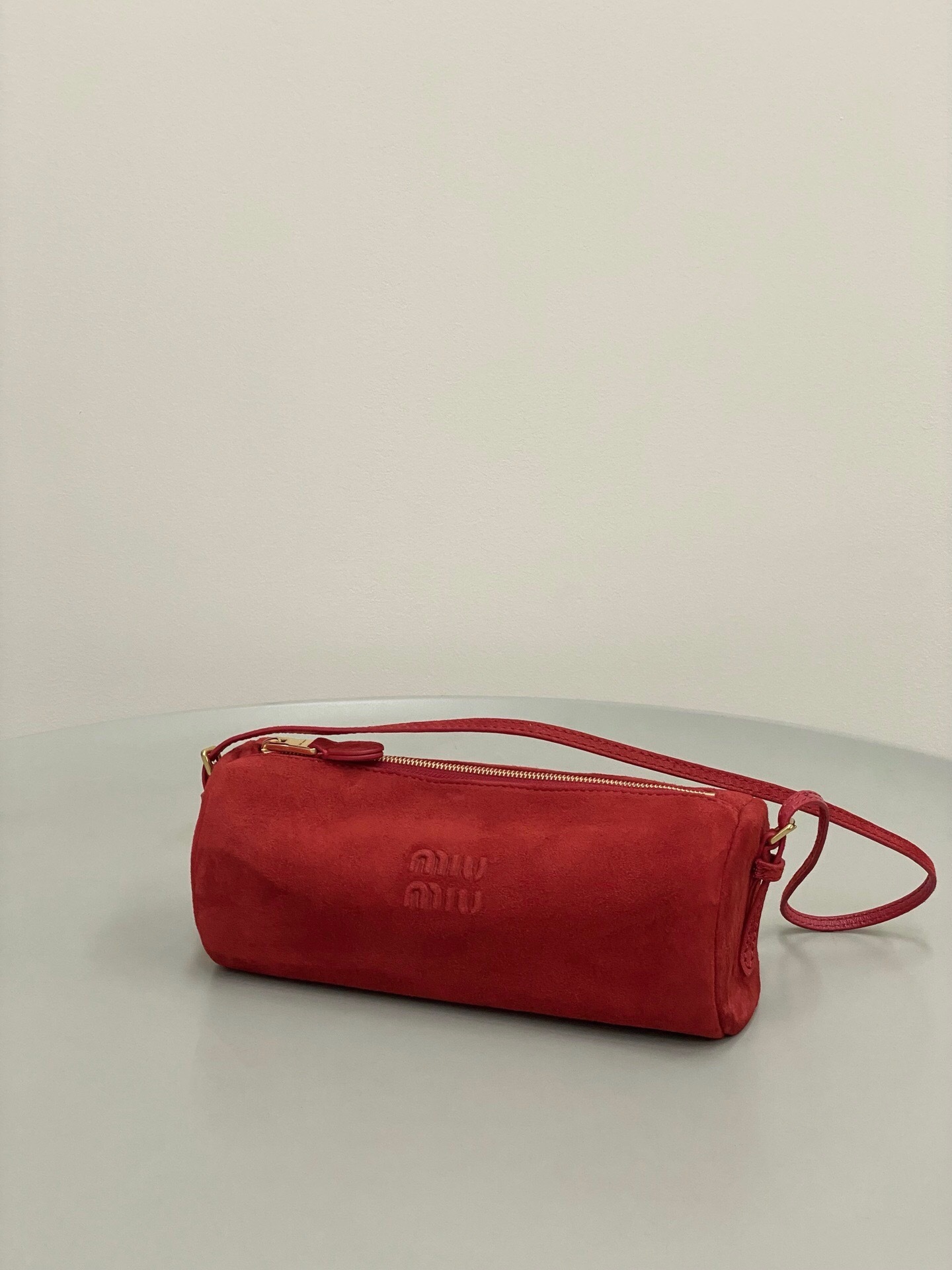 Miu Miu suede pouch