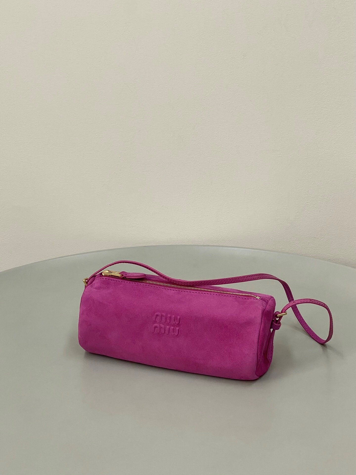 Miu Miu suede pouch
