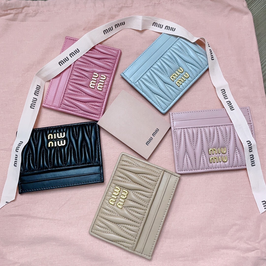Miu Miu card holder all colors