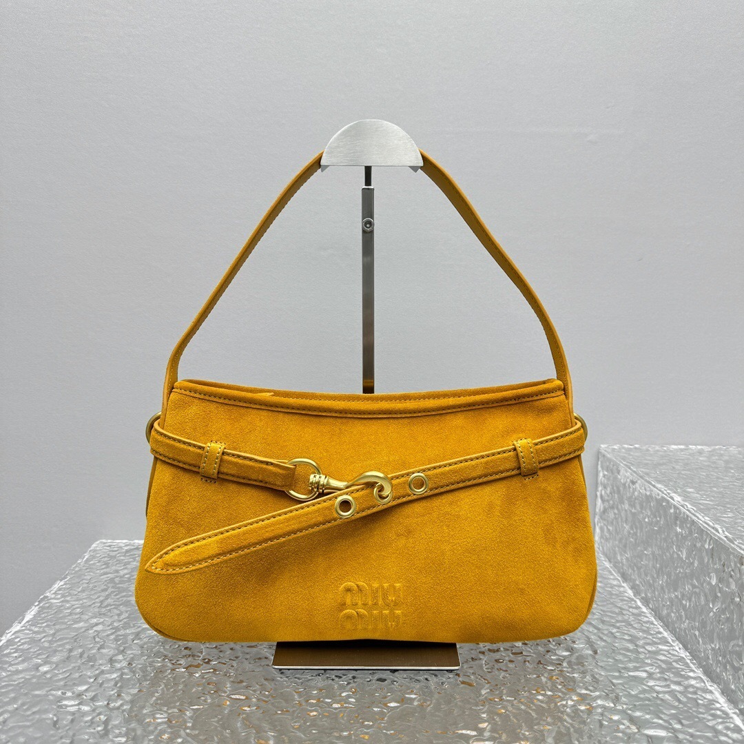 Miu Miu Aventure Suede Bag