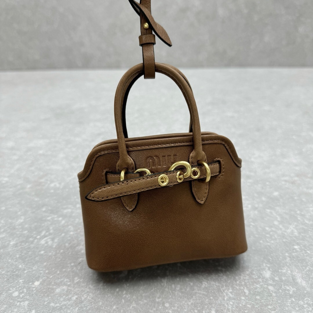 Miu Miu Aventure Nappa Leather Top handle Bag
