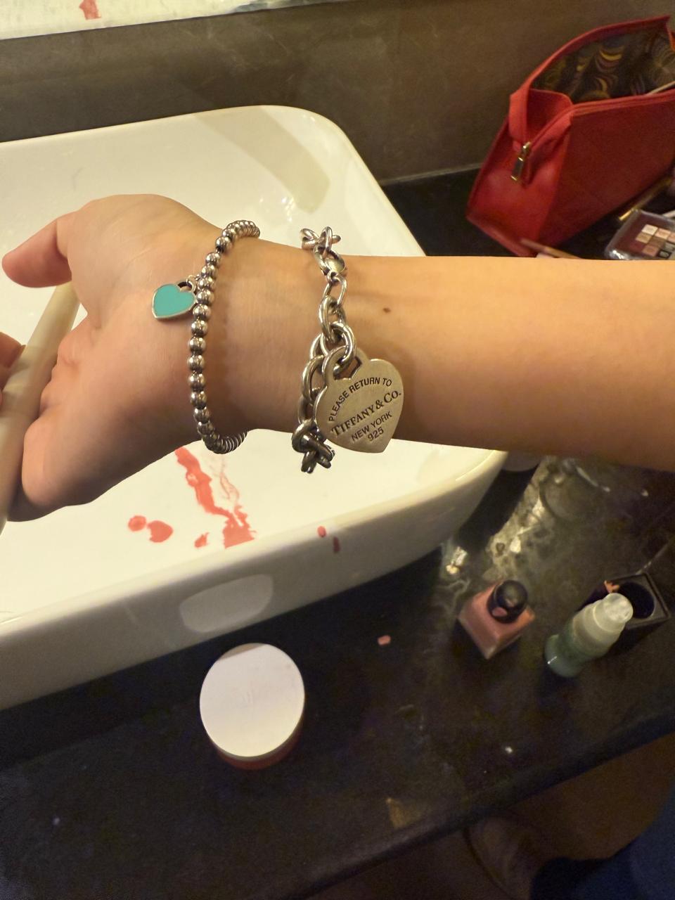 Tiffany & Co. Return to Tiffany Heart Tag Charm Bracelet in sterling silver