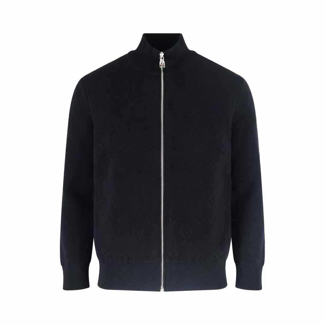 LV Damier Signature Zip-Through Cardigan