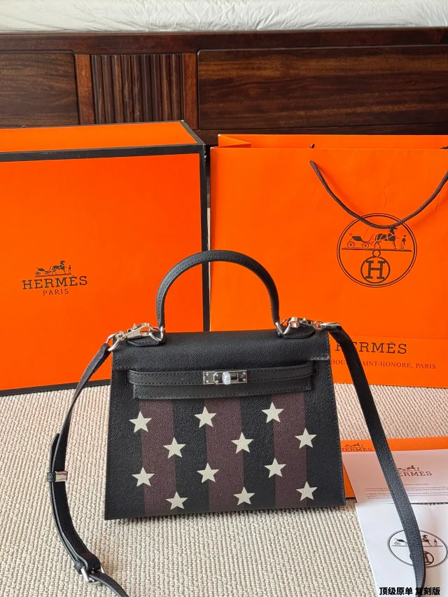 Hermès Kelly 25 handbag brown