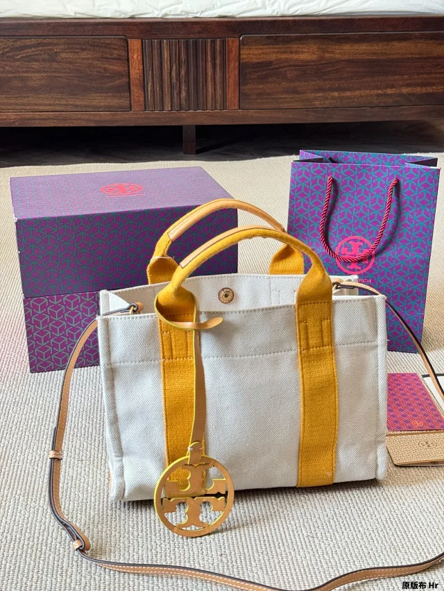 Tory Burch Miller Canvas Crossbody Bag