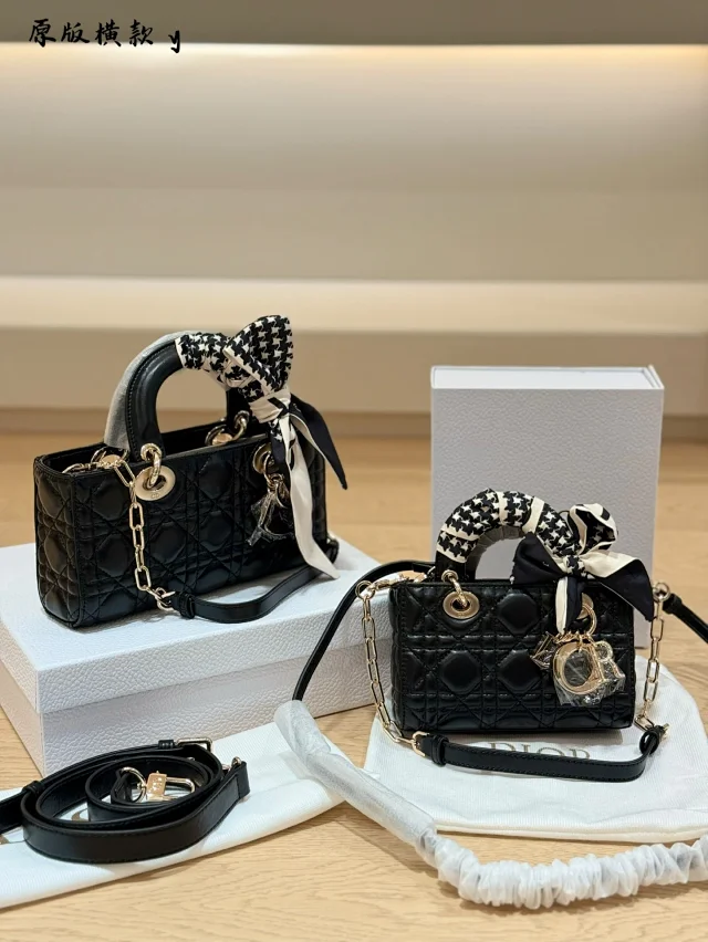 Dior Lady D-Joy bag black