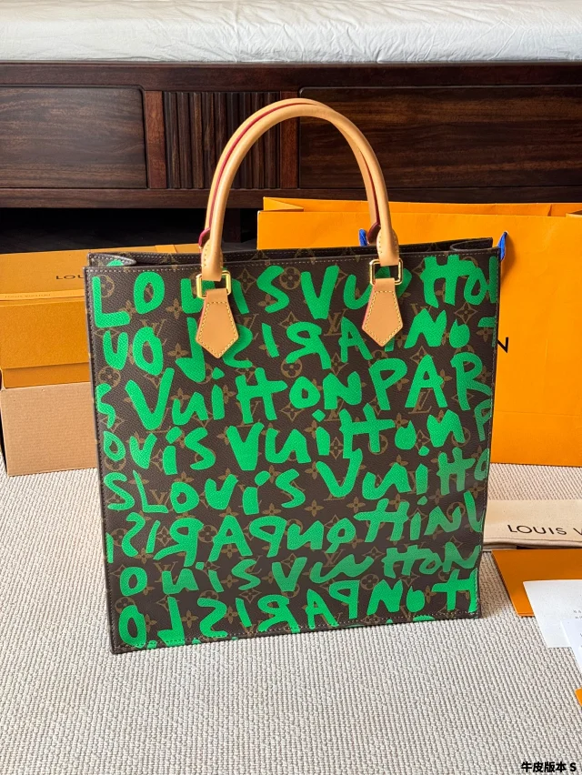 LV Neverfull GM Monogram Graffiti Stephen Sprouse bag