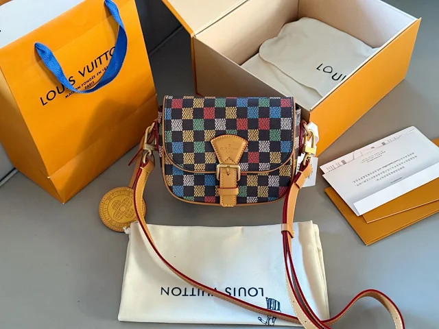LV Montsouris Messenger PM bag
