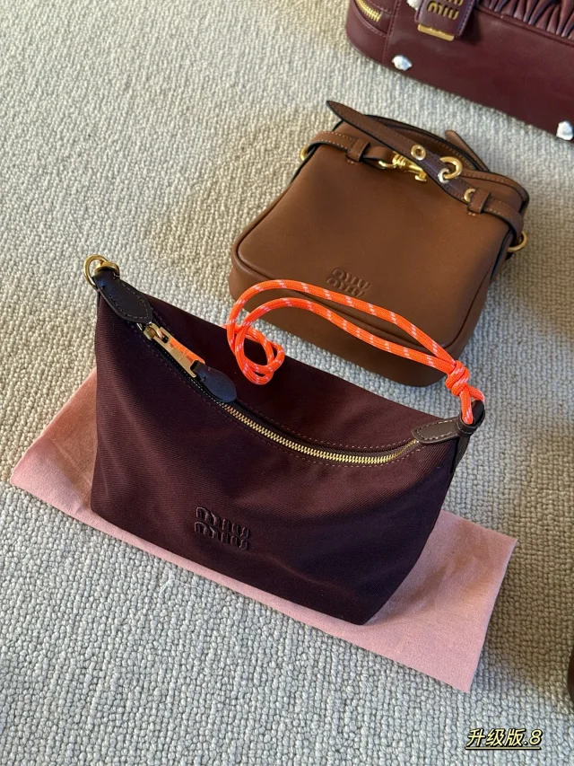 Miu Miu mini leather shoulder bag