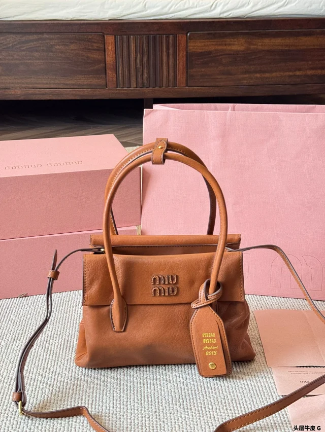 Miu Miu Solitaire leather bag